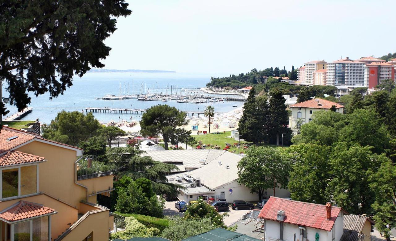 Ferienwohnung Portoroz Center Sea View Bl1 Exterior foto